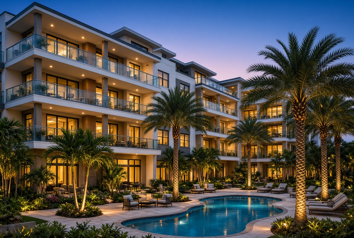 Luxury rental residences