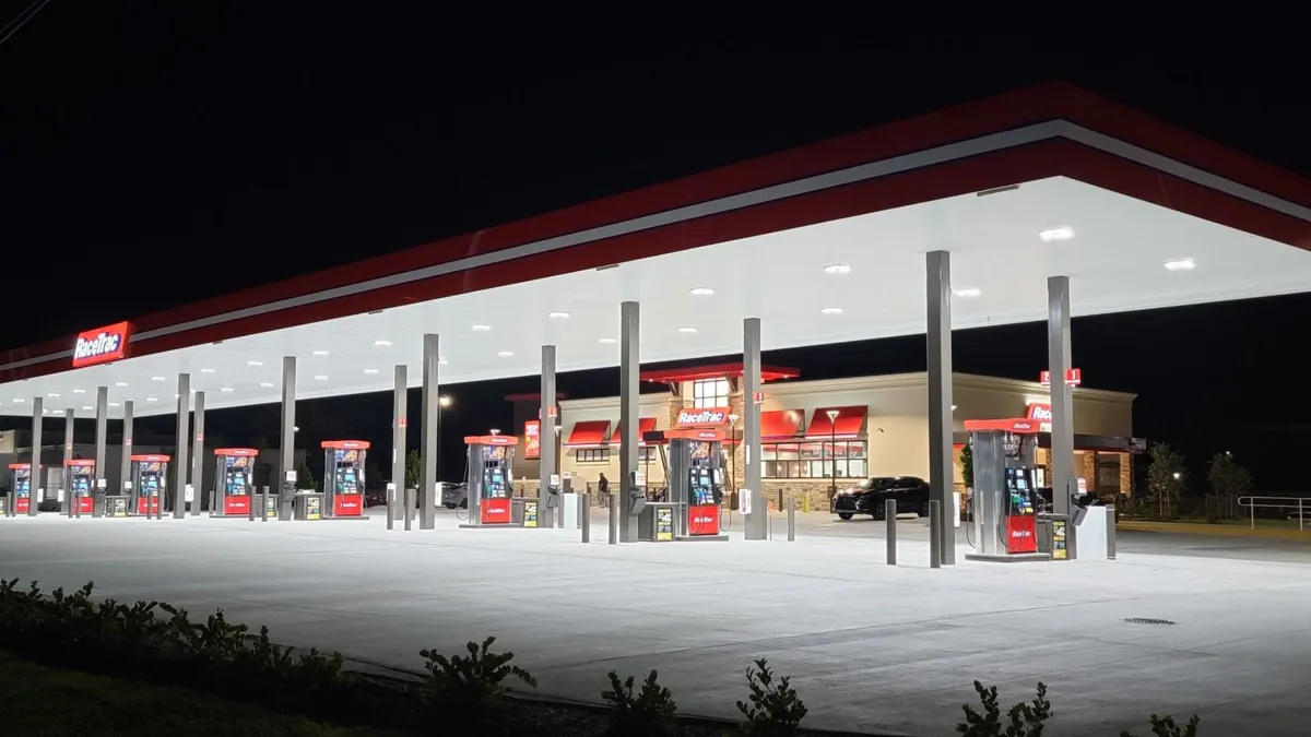 High-volume fuel canopy